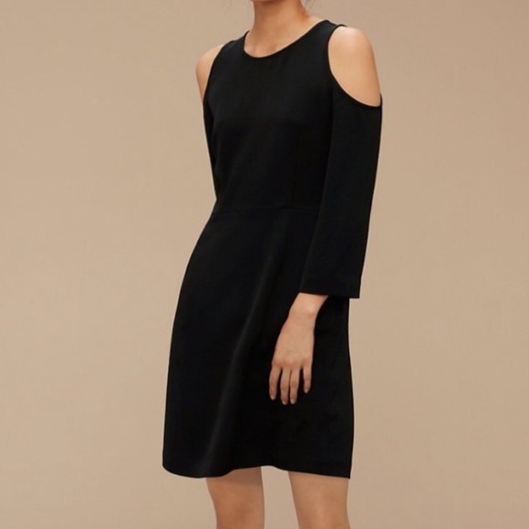 Aritzia Wilfred open shoulder dress - Picture 1 of 7